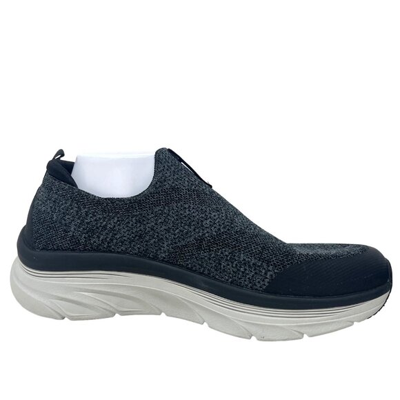 Skechers D\'Lux Mens Mesh Gray‎ Extra Wide Sneaker 232163WW Slip On Size 9.5WW main image 9